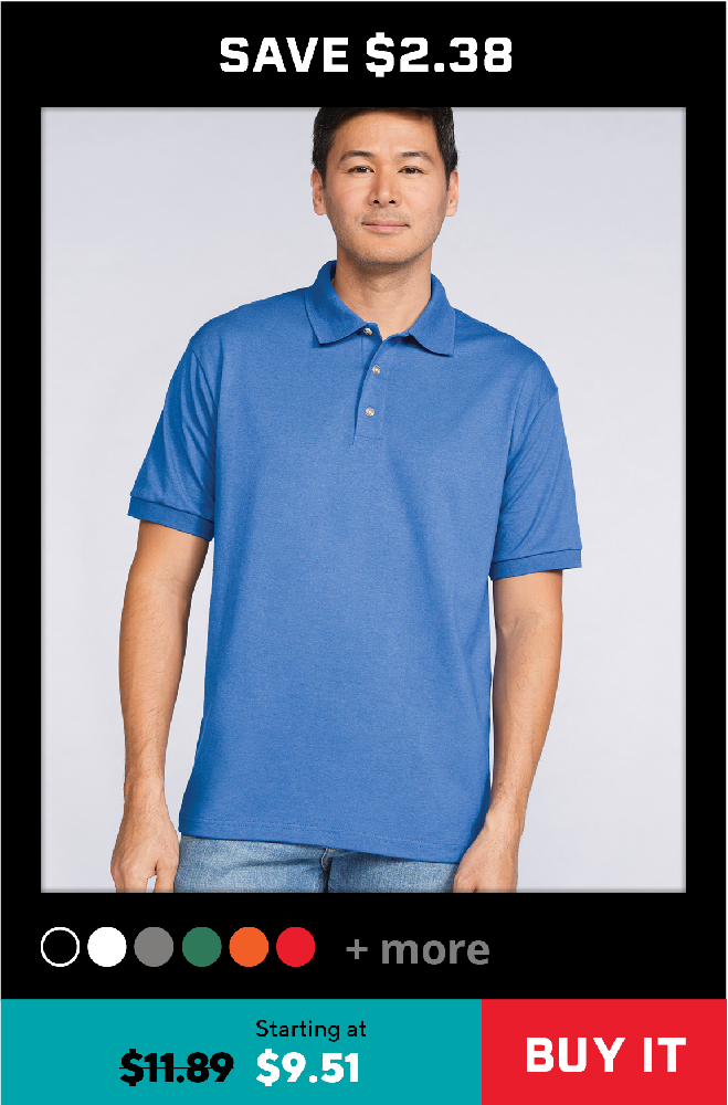 Gildan DryBlend® Jersey Polo